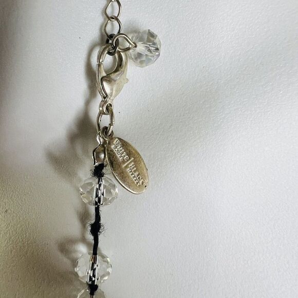 WHBM Chunky Crystal Glass Ombre Necklace White House Black Market Sparkling 1364 - Picture 10 of 12